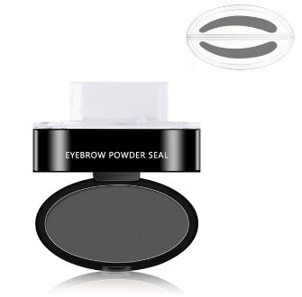 Waterproof Eyebrow Stamp Kit – Powder Tint with Stencils for Perfect Brows