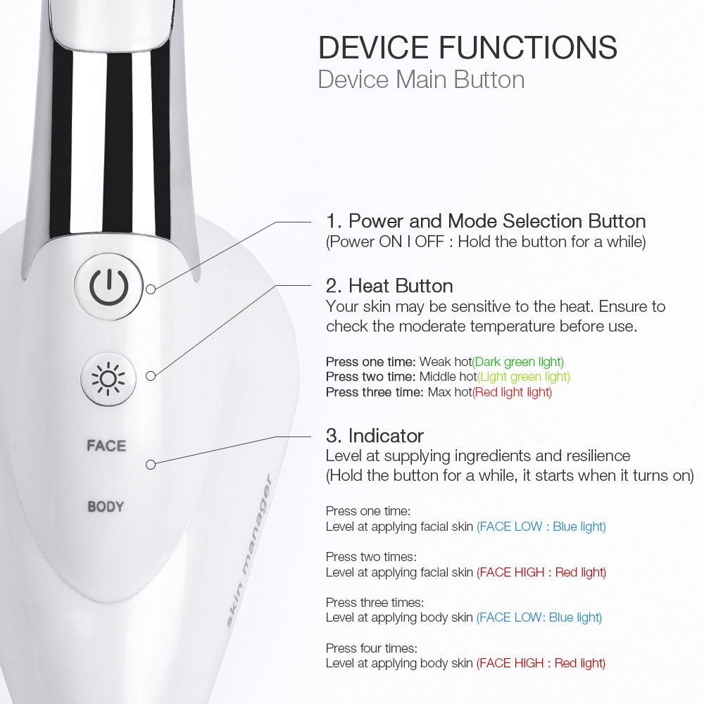 Luxury Facial Steamer -Deep Hydration & Pore Cleansing Device