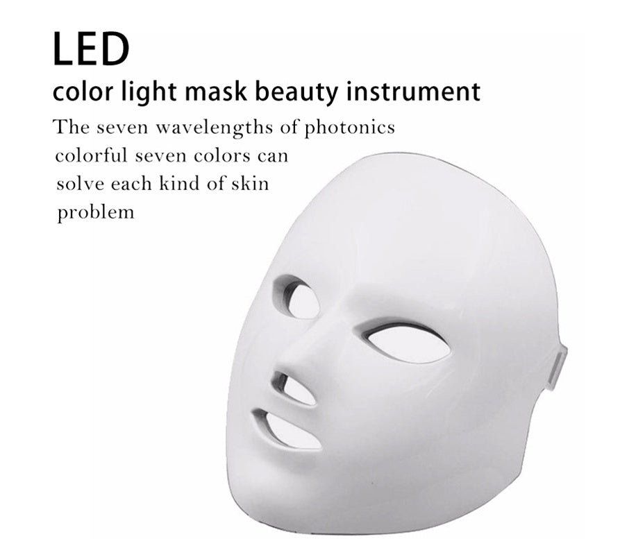 GlowThera™ LED Face Mask – Anti-Aging & Acne Light Therapy