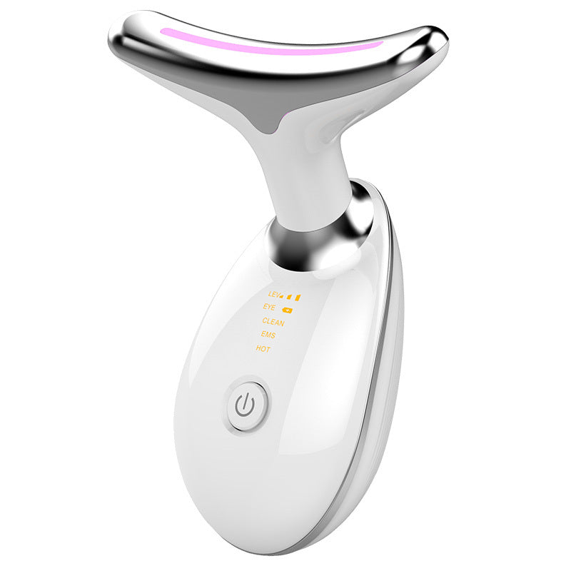 EMS Thermal Neck & Face Massager – Lifting, Tightening & Wrinkle Remover