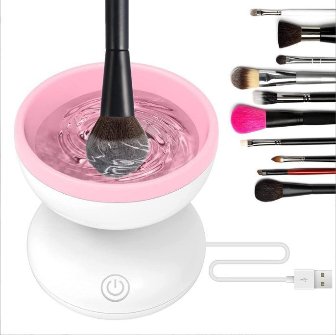 USB Makeup Brush Cleaner – Automatic Electric Spinner Washing Machine