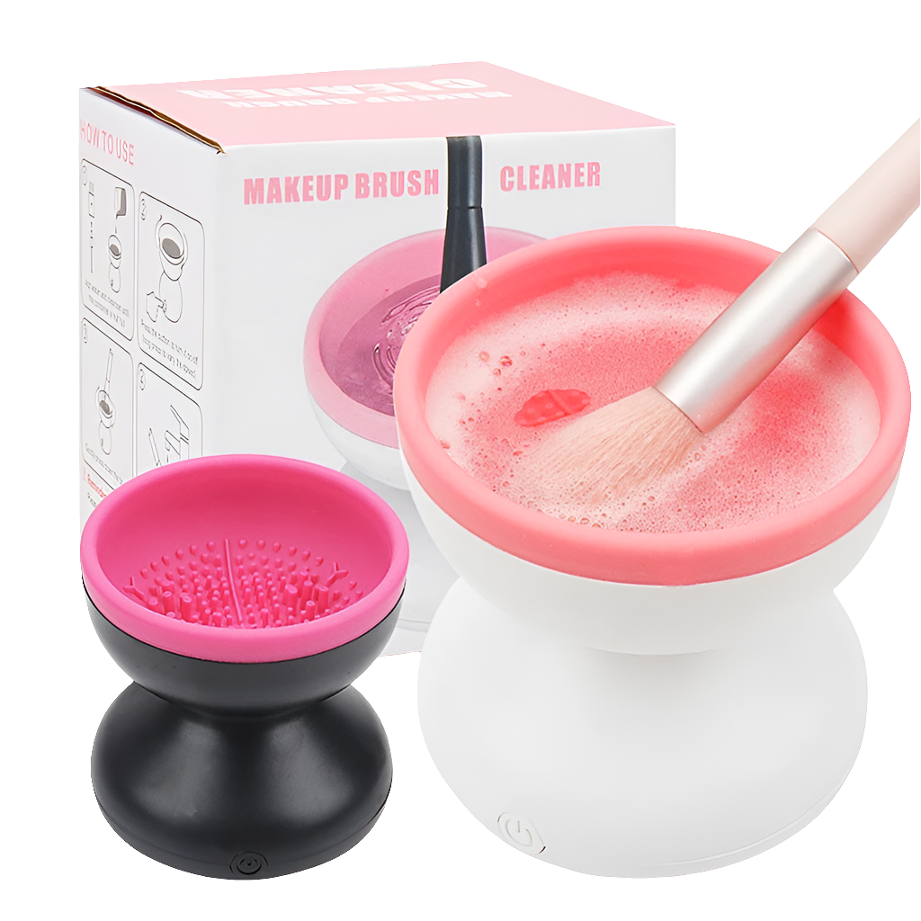 USB Makeup Brush Cleaner – Automatic Electric Spinner Washing Machine