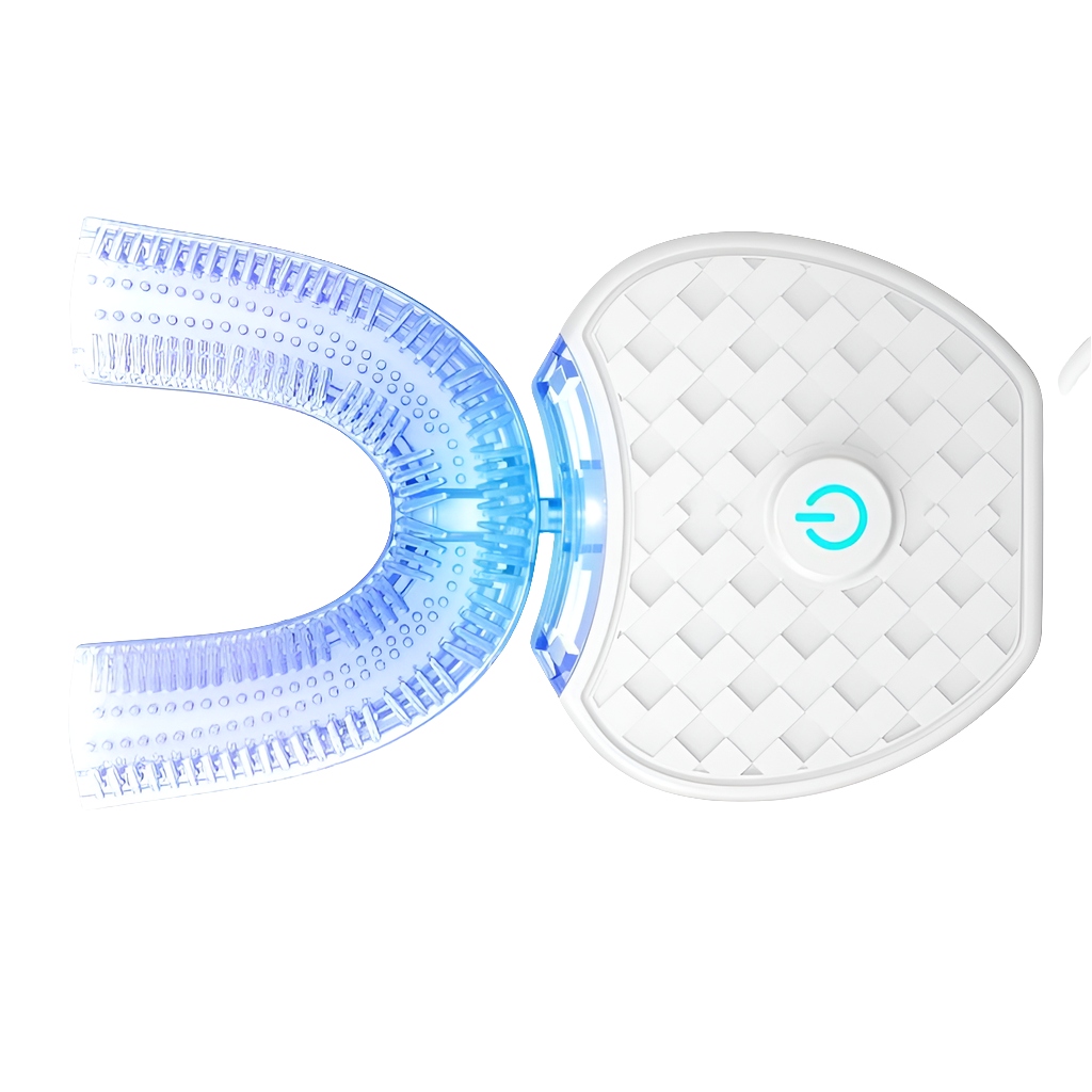 360° Electric Toothbrush with Blue Light Whitening