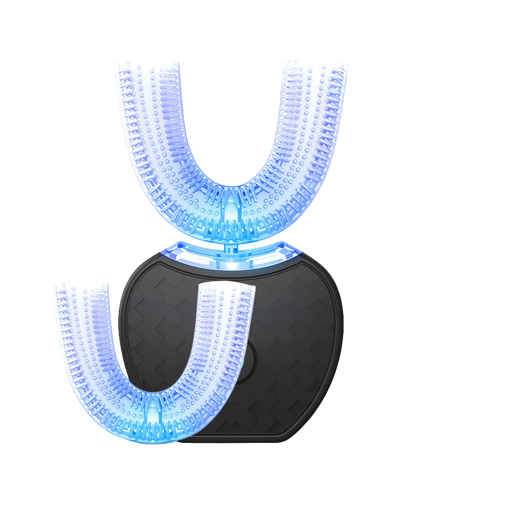 360° Electric Toothbrush with Blue Light Whitening