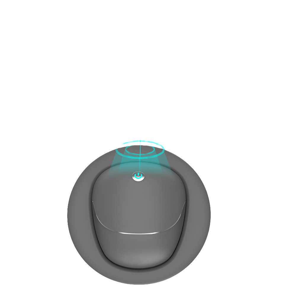 Vibrating Scalp Massager - Electric Head & Stress Relief Device