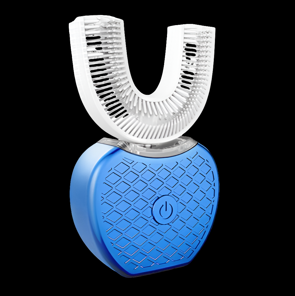 360° Electric Toothbrush with Blue Light Whitening