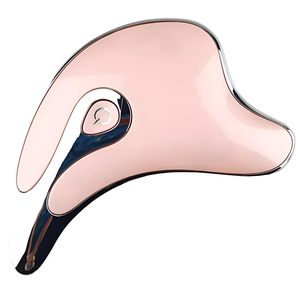 LED Gua Sha Facial Massager – Microcurrent Skin Rejuvenation & Face Lifting Tool