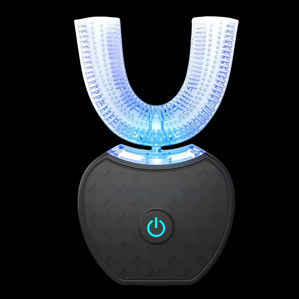 360° Electric Toothbrush with Blue Light Whitening