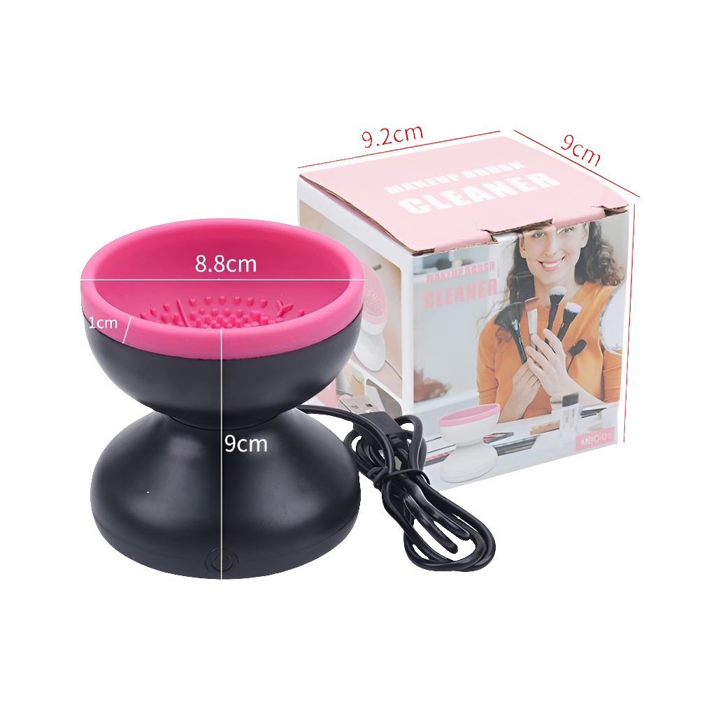 USB Makeup Brush Cleaner – Automatic Electric Spinner Washing Machine