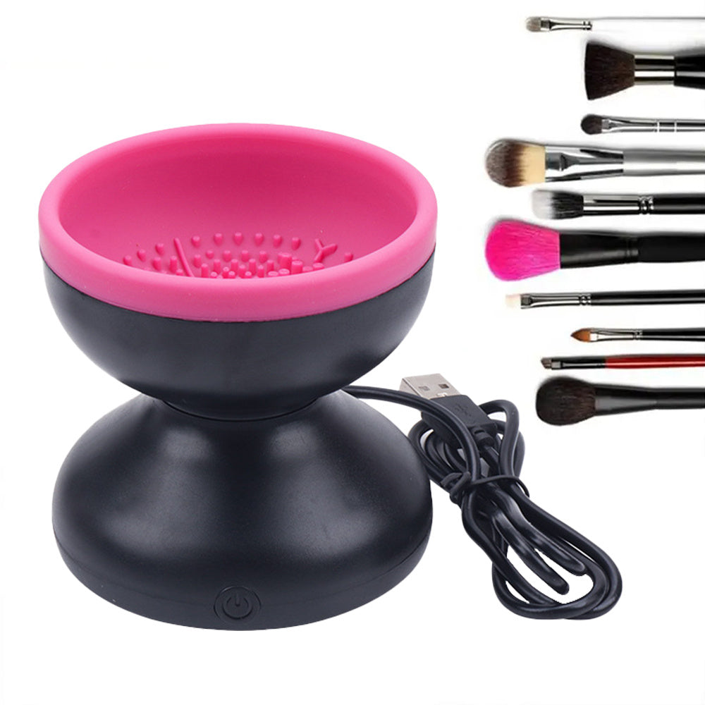 USB Makeup Brush Cleaner – Automatic Electric Spinner Washing Machine