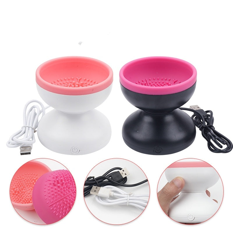 USB Makeup Brush Cleaner – Automatic Electric Spinner Washing Machine