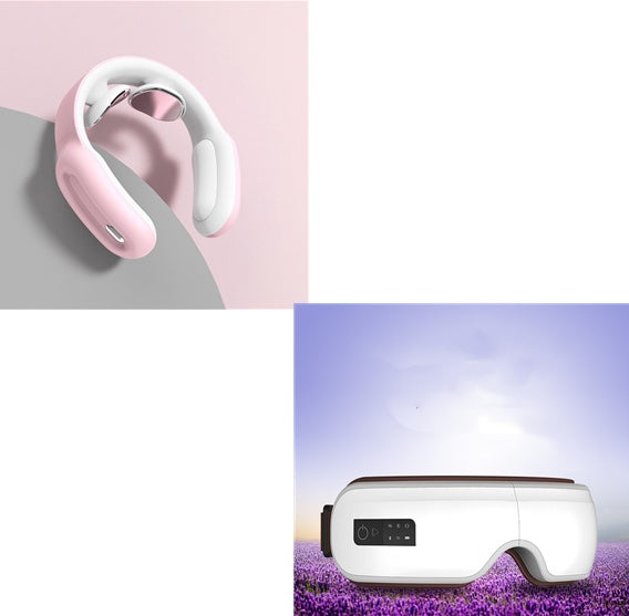 Smart Neck & Shoulder Massager – Cervical Pain Relief with Remote Control