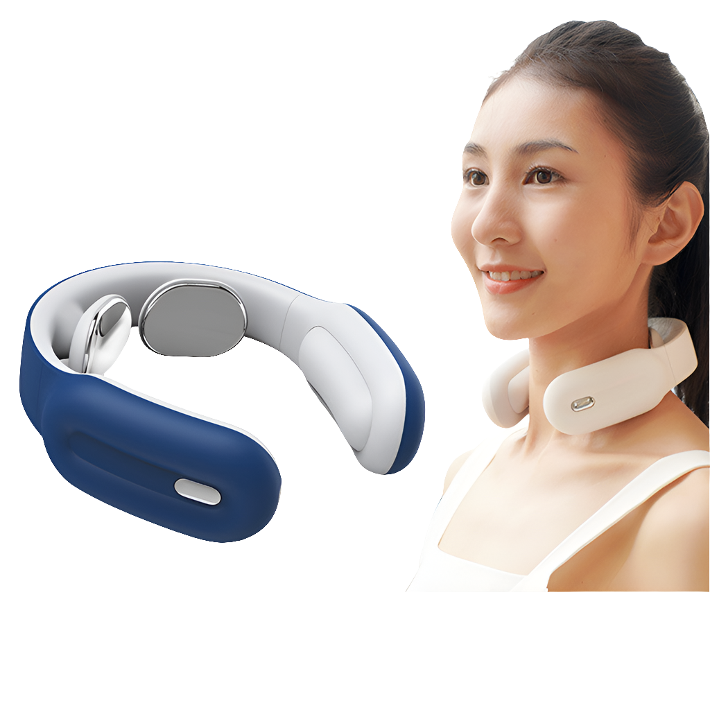 Smart Neck & Shoulder Massager – Cervical Pain Relief with Remote Control