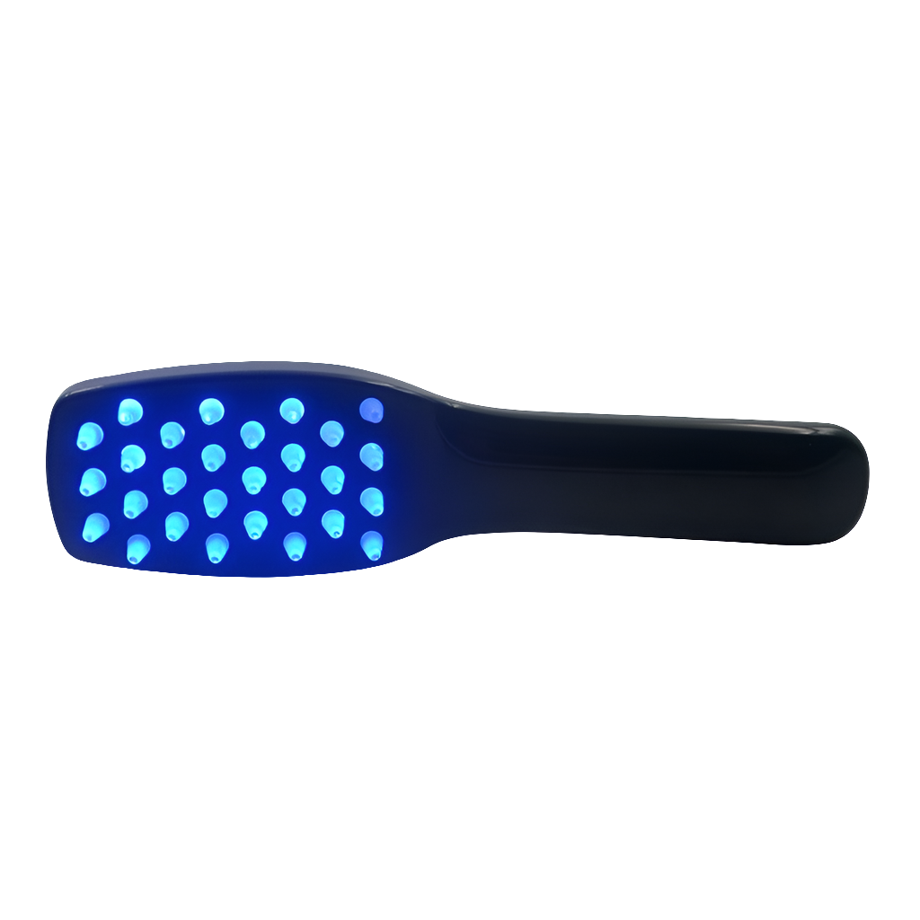 Iridescent Hair Comb – Scalp Massager & Anti-Frizz Styling Brush