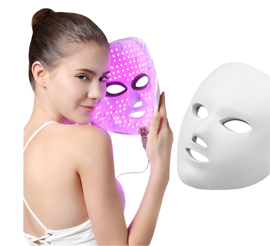 GlowThera™ LED Face Mask – Anti-Aging & Acne Light Therapy