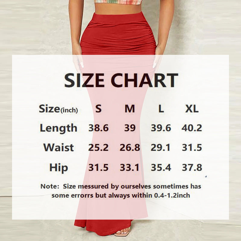 Women's Solid Color Bodycon Mermaid Hem Dress, Ruched Tailored Pencil Dress With Elegant Draping